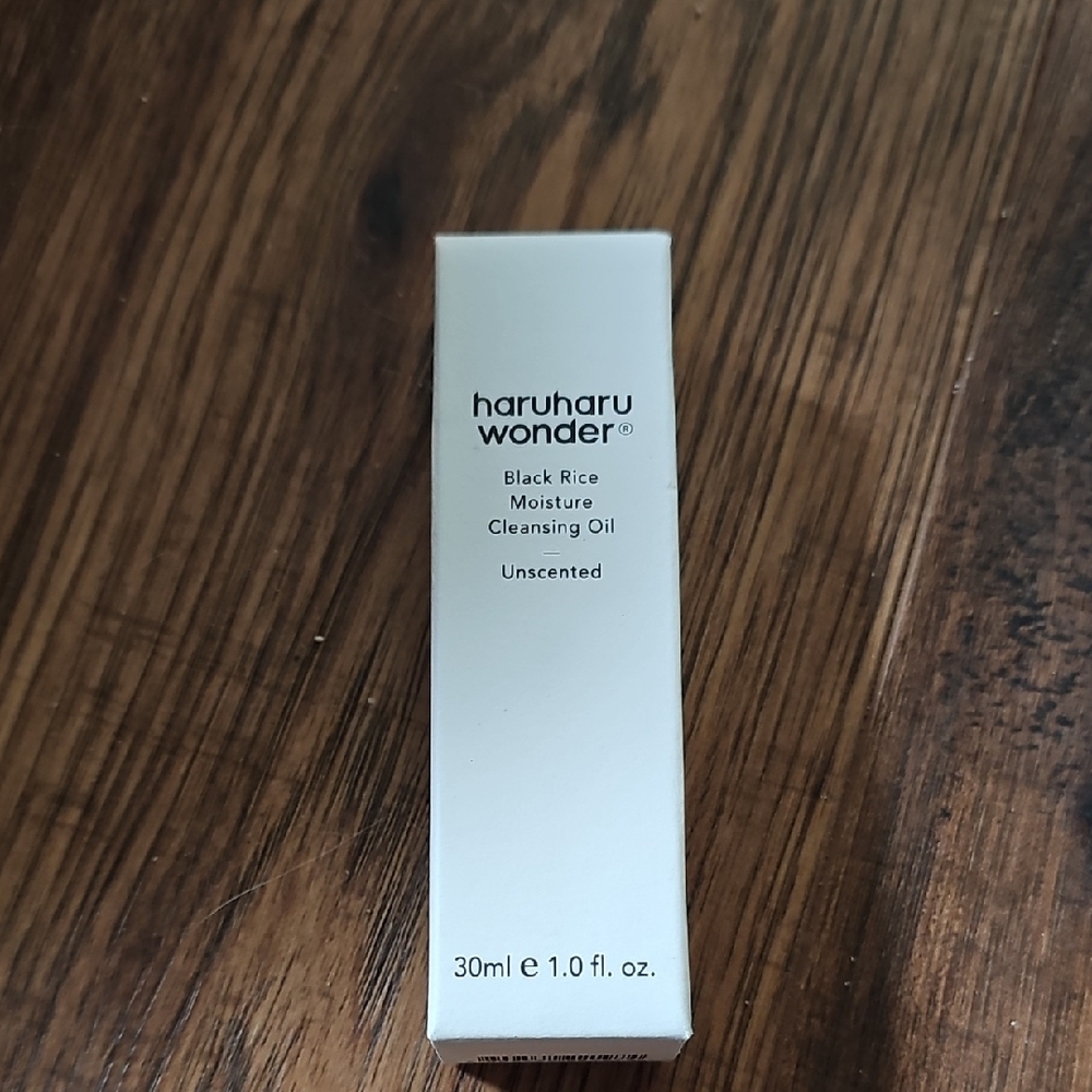 haruharu wonder Black Rice Moisture Cleansing Oil - White
